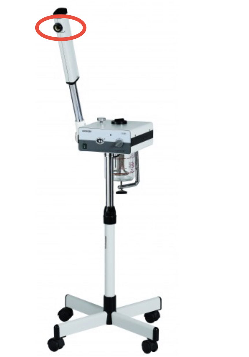 Drip Catch Head Nozzle 201 Facial Steamers - Image 2