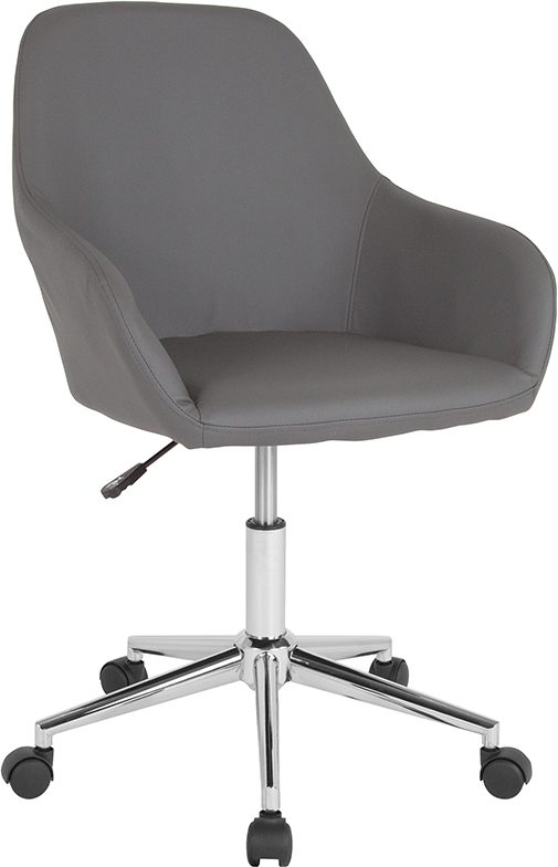 8012 Manicure or Desk Mid-Back Chair 4 Colors - Image 3