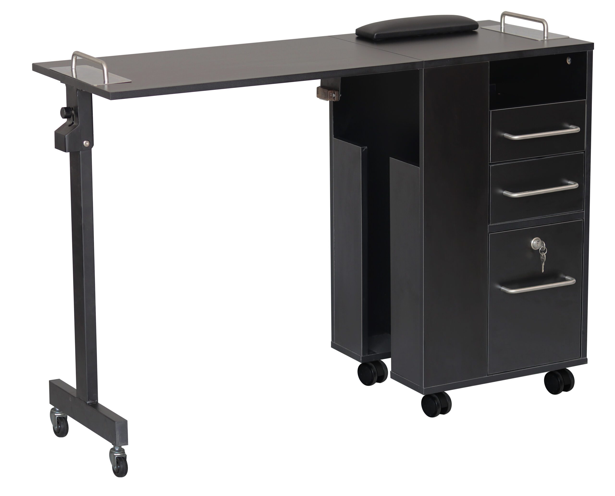 2714 Folding Hideaway Manicure Table (Top Quality) - Image 5