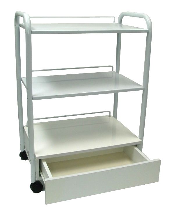 Italica 8000-2 All Metal Skin Care Facial Trolley High Quality With Drawer - Image 2