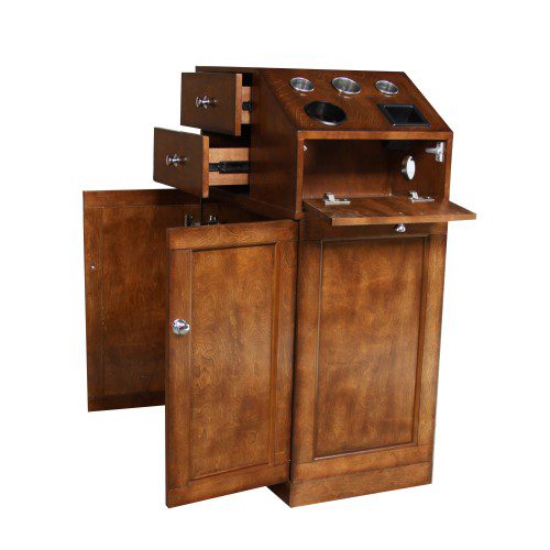 5003 Real Wood Rolling Styling Station