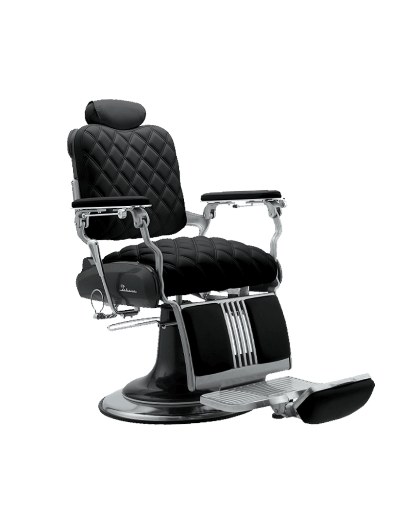 BB-0100 Legacy 100 Diamond Stitch Barber Chair - Image 5