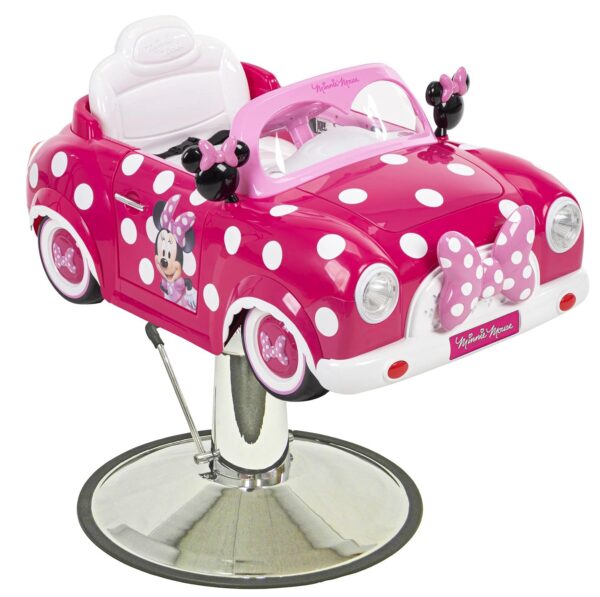 Minnie Mouse Bow Car Hair Styling Chair