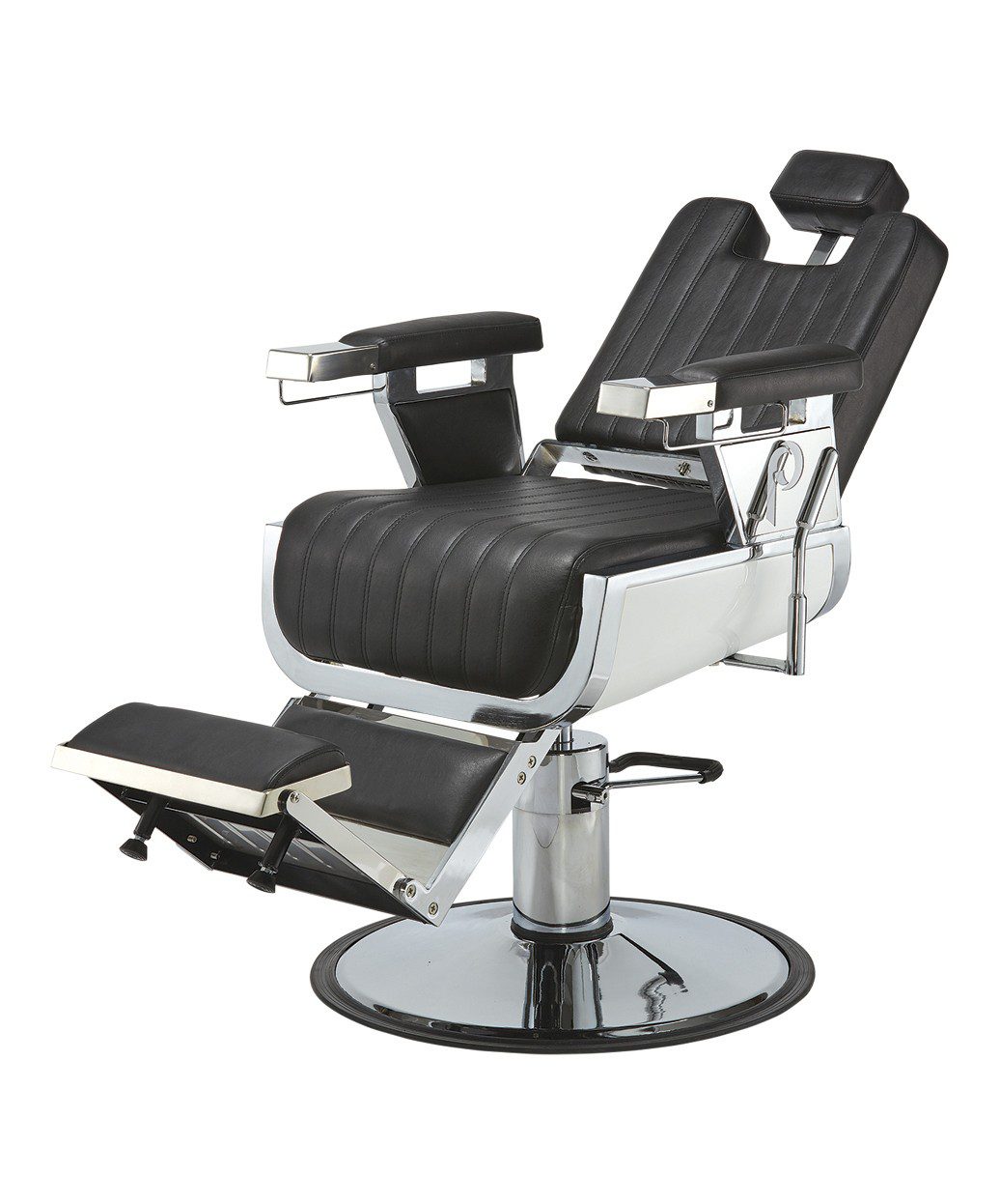 Pibbs 661 Seville Barber Chair With Your Choice Vinyl Color - Image 2