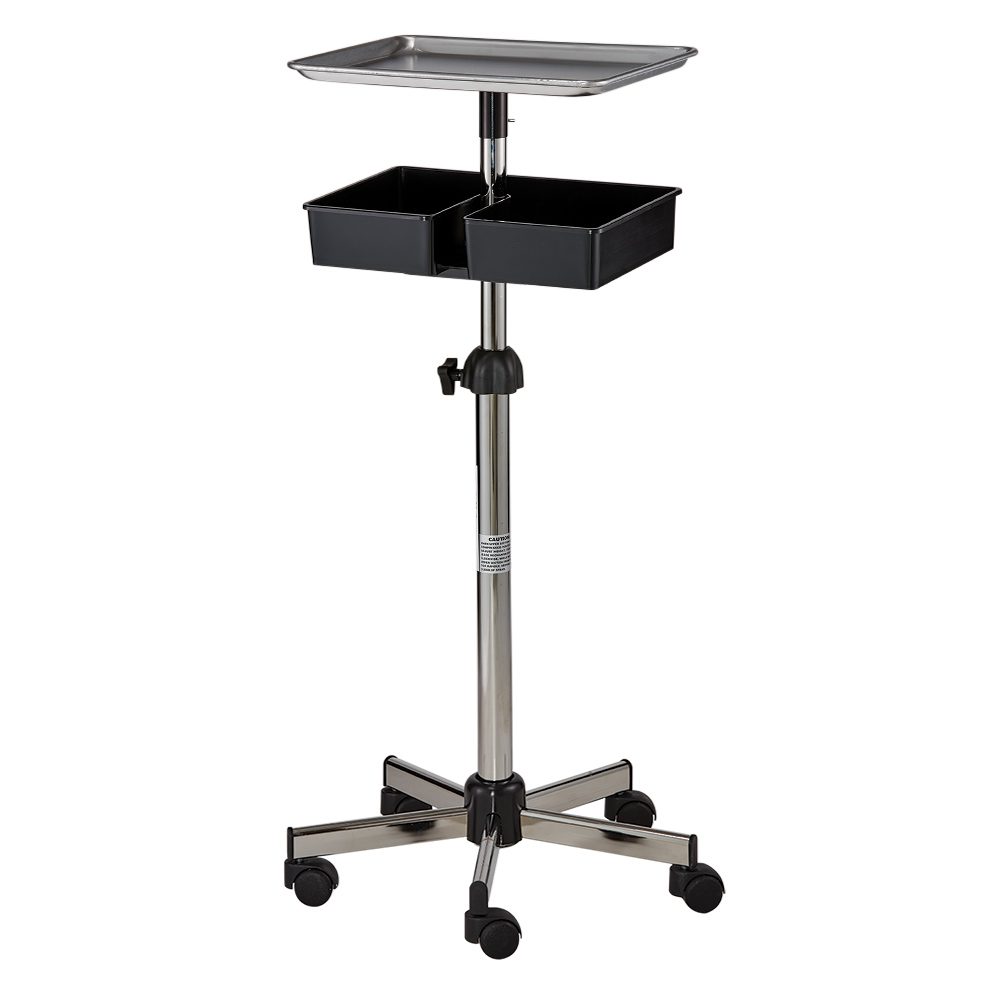 Pibbs ART58 Metal Mayo Utility Tray With Shelf