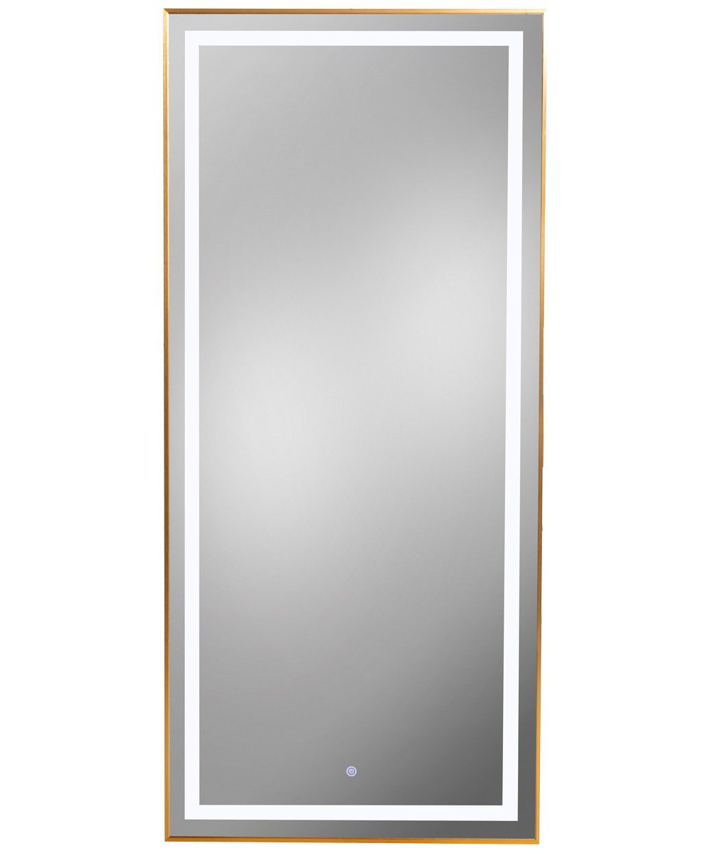 30X66 Gold Frame LED Salon Mirror 9220 - Image 6