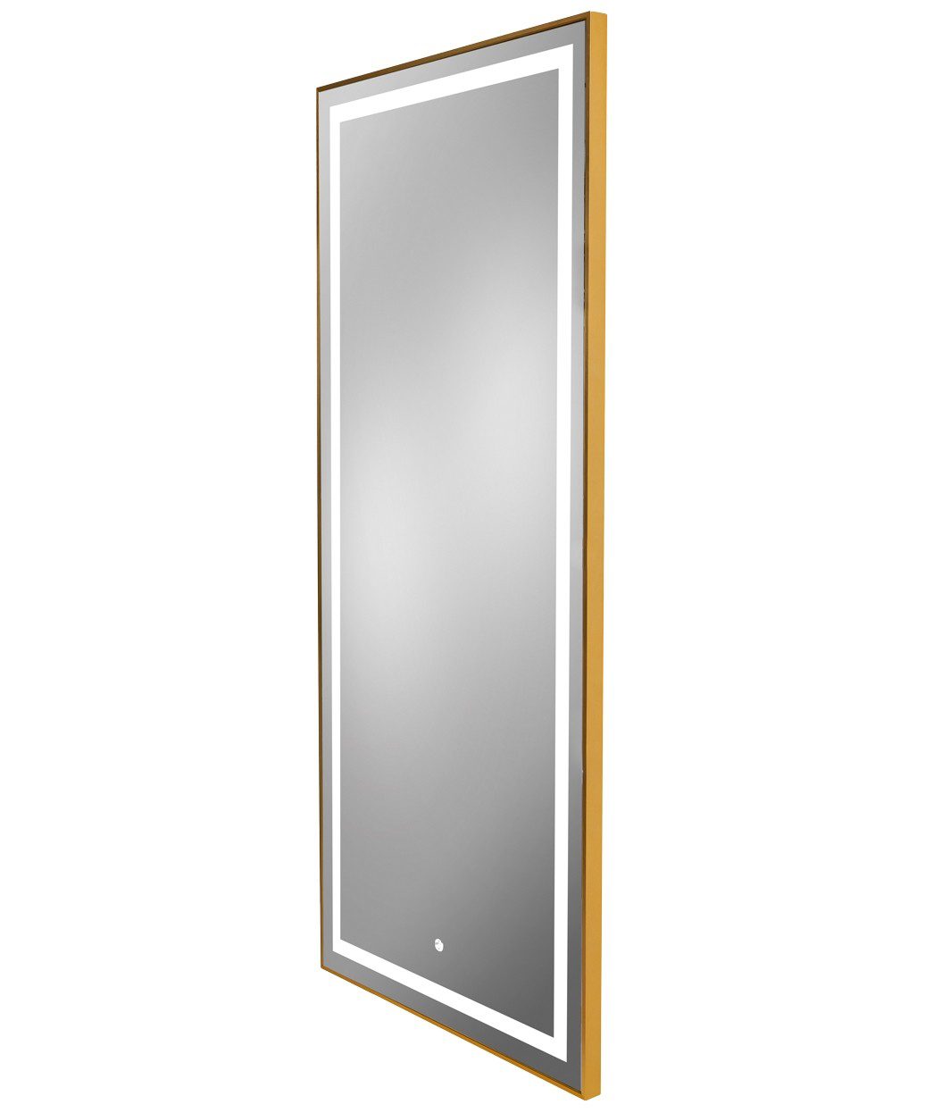 30X66 Gold Frame LED Salon Mirror 9220 - Image 5