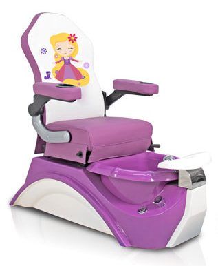 Kids Pedicure Spa Purple Pipeless Jet Model