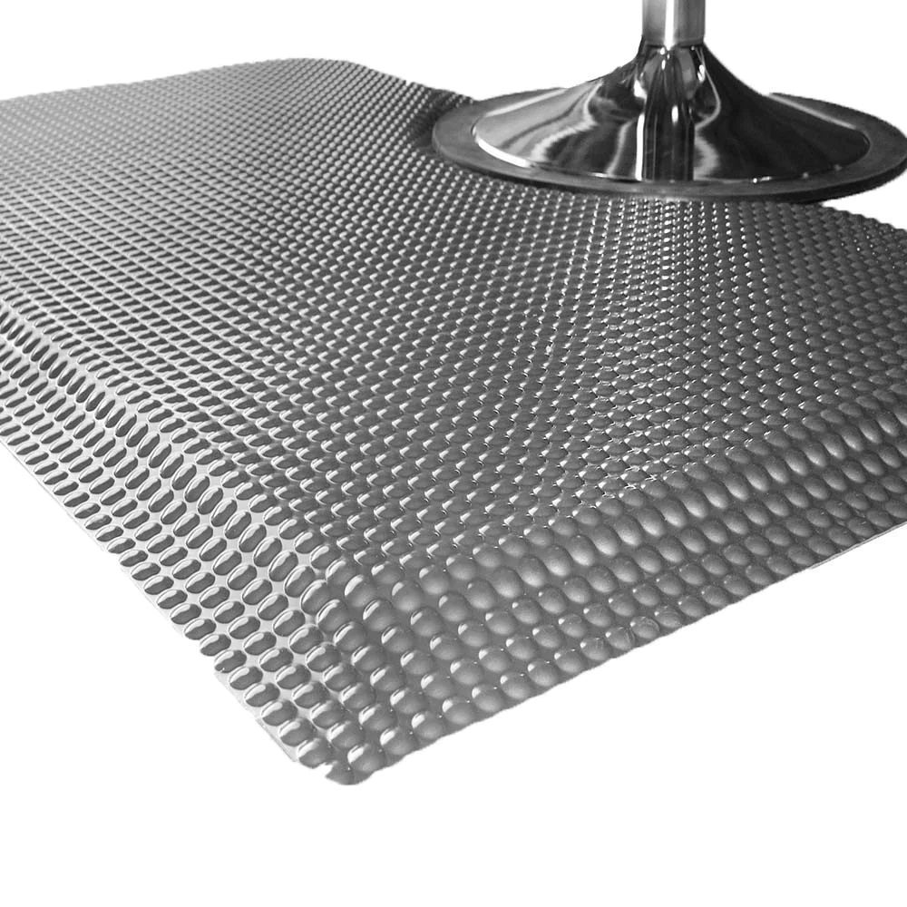 3 X3.5 Rectangle Metallic Beauty Salon Mat USA Made