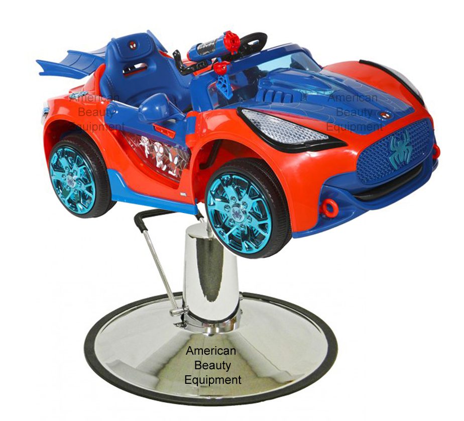 Spiderman Styling Car For Children's Hair Cuts