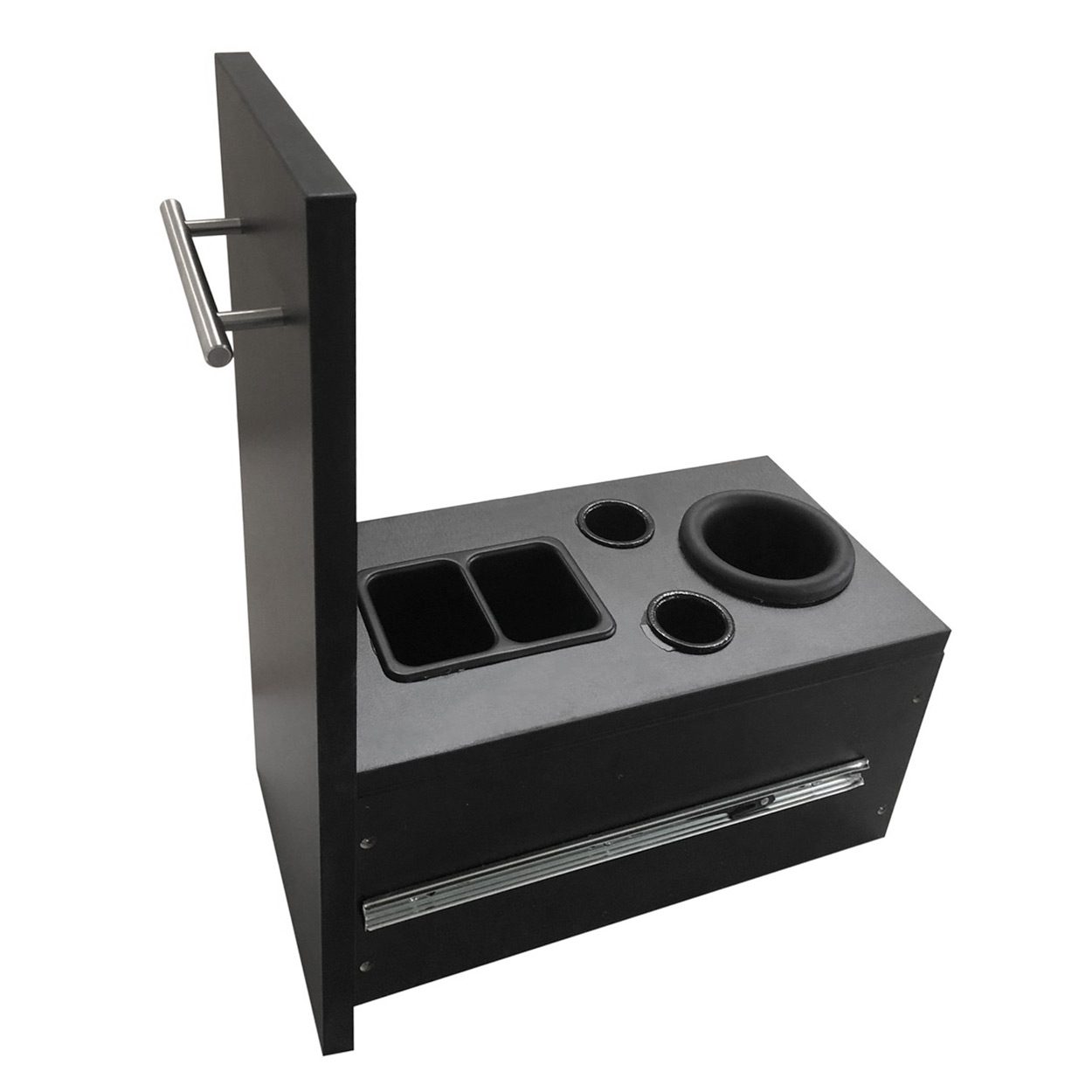 9110 LED Mirror Panel With Station Silver Laminate - Image 5