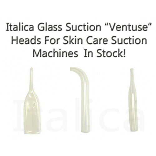 Italica Vacuum and Sprayer Unit Glass Heads 3 Pack - Image 2