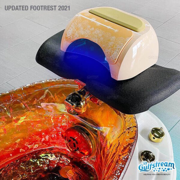 La Violette Pipeless Glass Bowl Pedicure Spa - Image 13