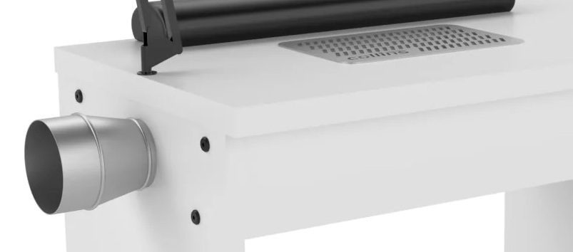 HVAC 31-Inch-Wide Manicure Table E1151P - Image 2