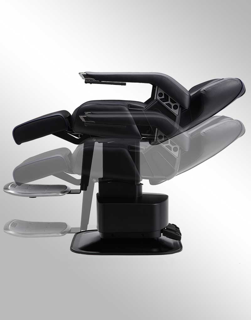 Koken Lancer Prime Electric Professional Barber Chair BB-HPPN - Image 4
