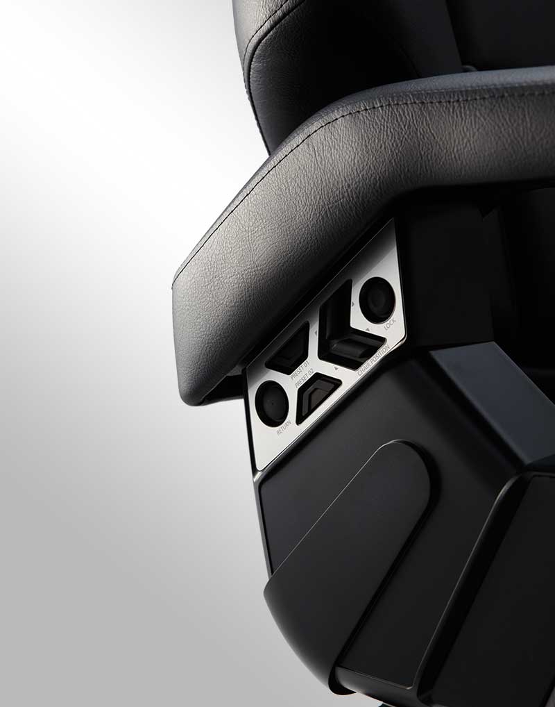 Koken Lancer Prime Electric Professional Barber Chair BB-HPPN - Image 3