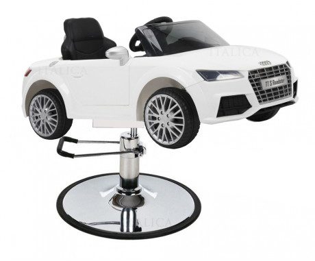 White AUDI Sports Kids Styling Chair Car
