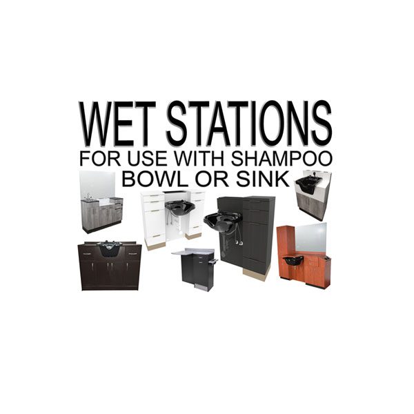 Wet Booth Stations With Water