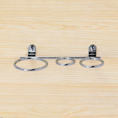 BC36 Three Ring Wall or Cabinet Styling Tool Holder - Image 2