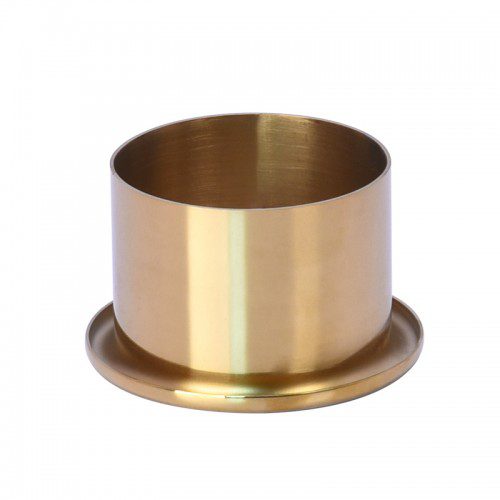 3 Inch Gold Hair Dryer Holder For Salon Cabinets 032G - Image 3