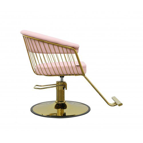 2299 Pink Huggy Bear Styling Chair (Very Comfortable) - Image 3