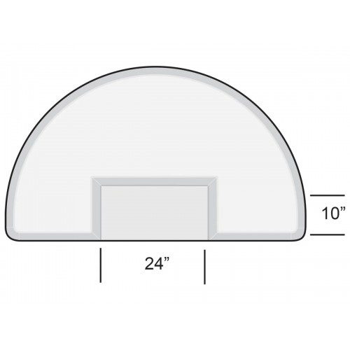 3 X 3.5 Color Rhino Hide Salon Styling Mat - Image 20