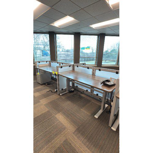 Steelcase Electric Sit, Kneel, Stand 70X29 Desk Combo Deal - Image 4