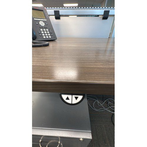 Steelcase Electric Sit, Kneel, Stand 70X29 Desk Combo Deal - Image 5