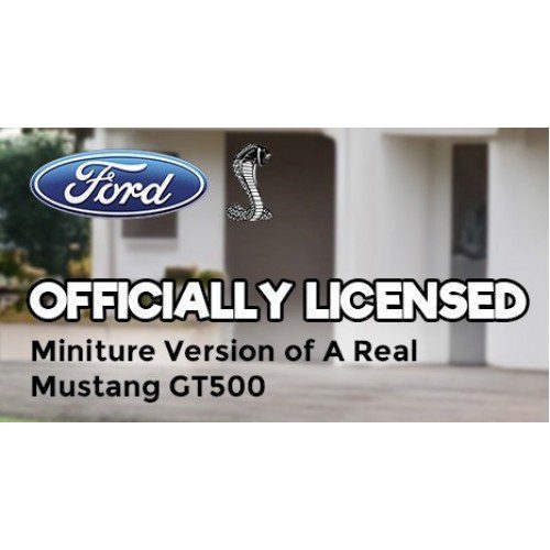 Black Mustang GT Styling Chair Car For Kids Hair Cuts - Image 3