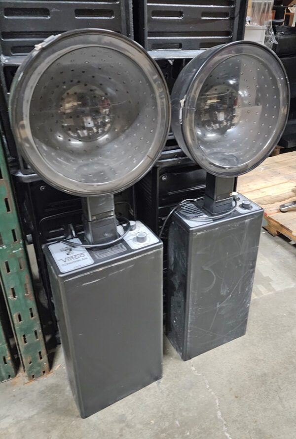 2 Used Model 1500 Hair Dryers Work Great