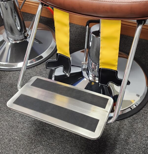 Laser Cut Footrest Kids Styling Chairs 14.5" Hole To Hole