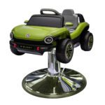 Green E-Buggy Styling Chair Car With Oversized Base & Seatbelt