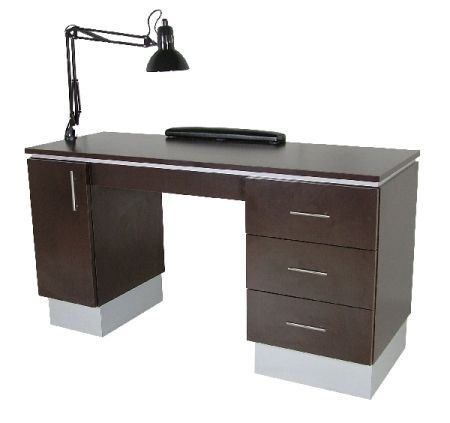 4420-56-Inch-Wide Manicure Table Ample Storage