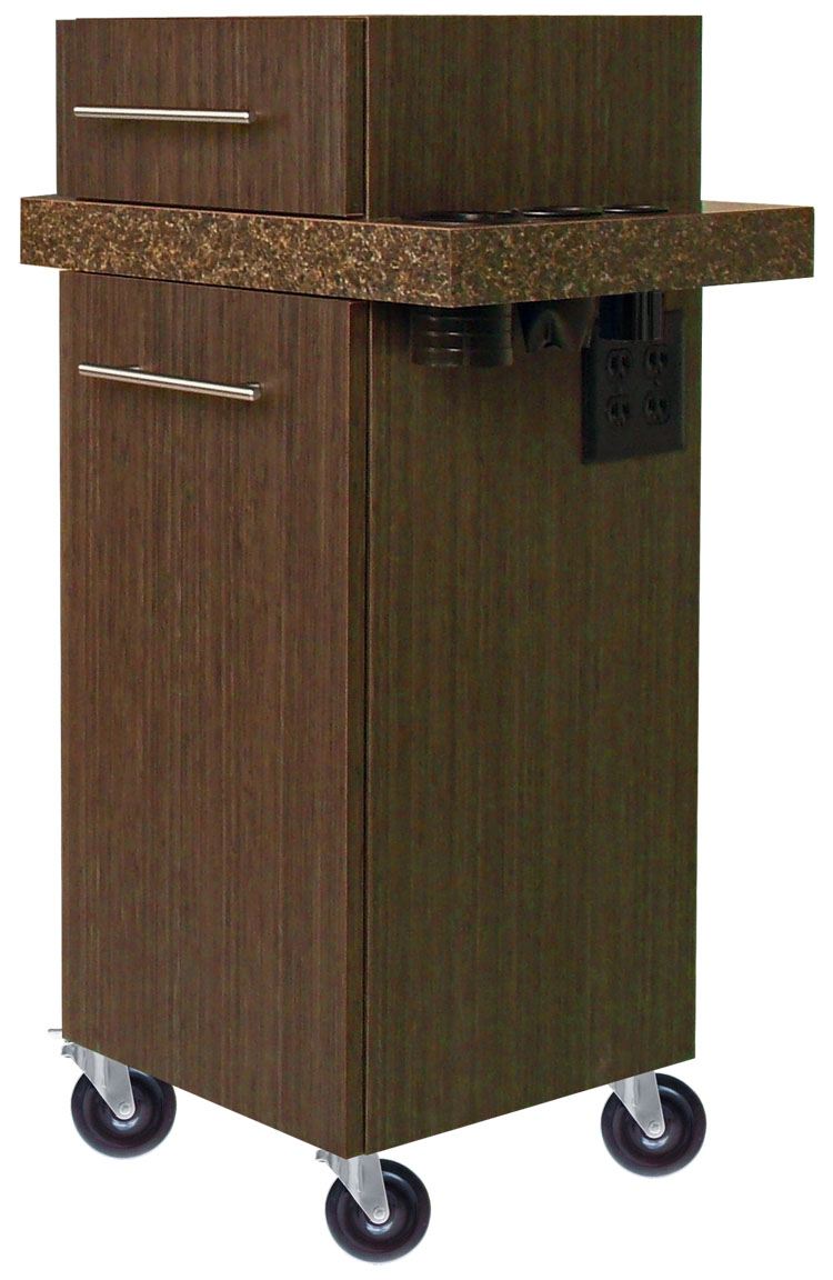 624-20 Alta Portable Rolling Hair Styling Station - Image 2