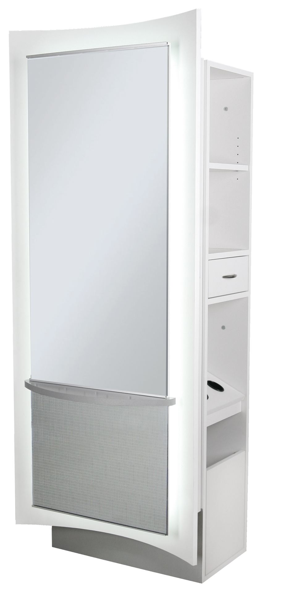 6603-33 Kurve Styling Station LED Mirror Panel