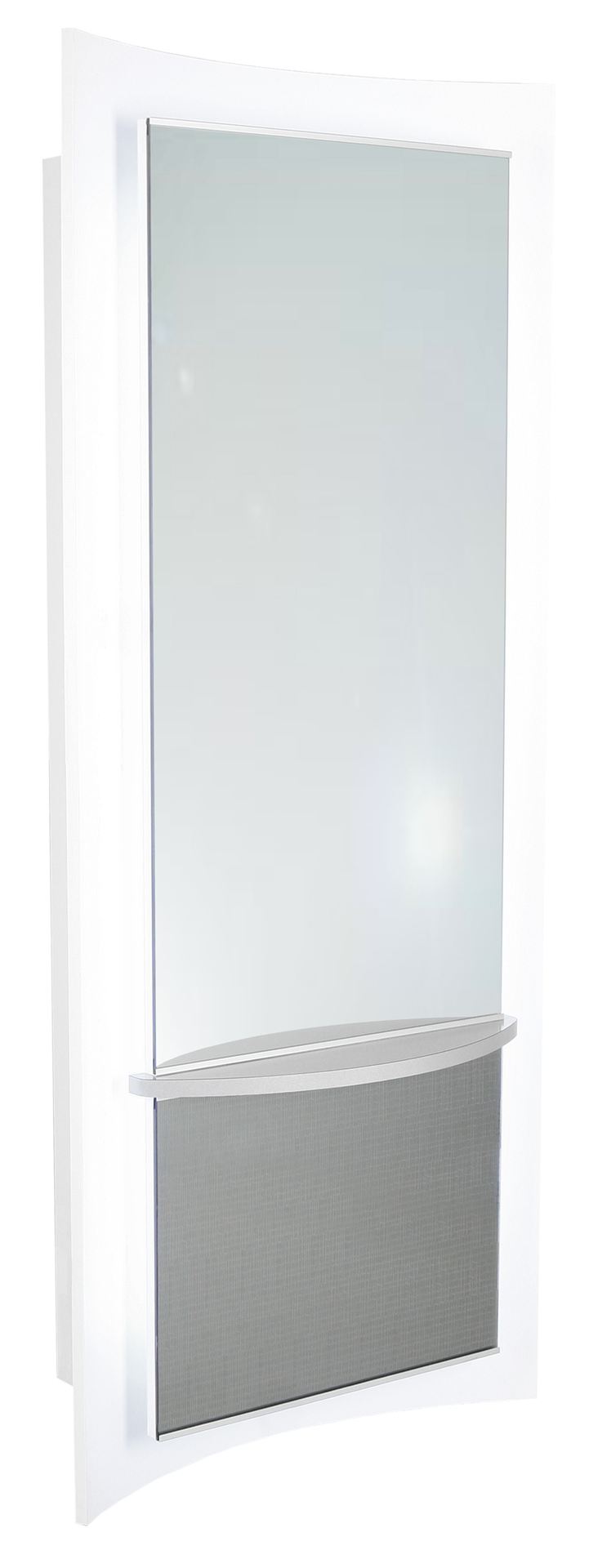 6601-33 Wall Mounted LED Mirror Panel With Ledge