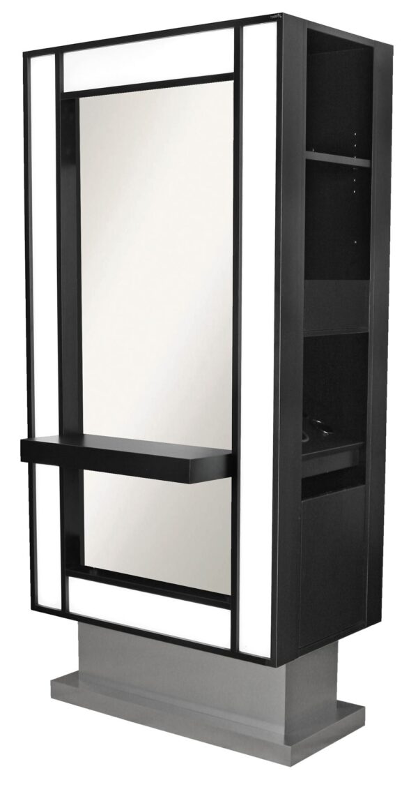 6673-36 BOXY Styling Station With LED Mirror