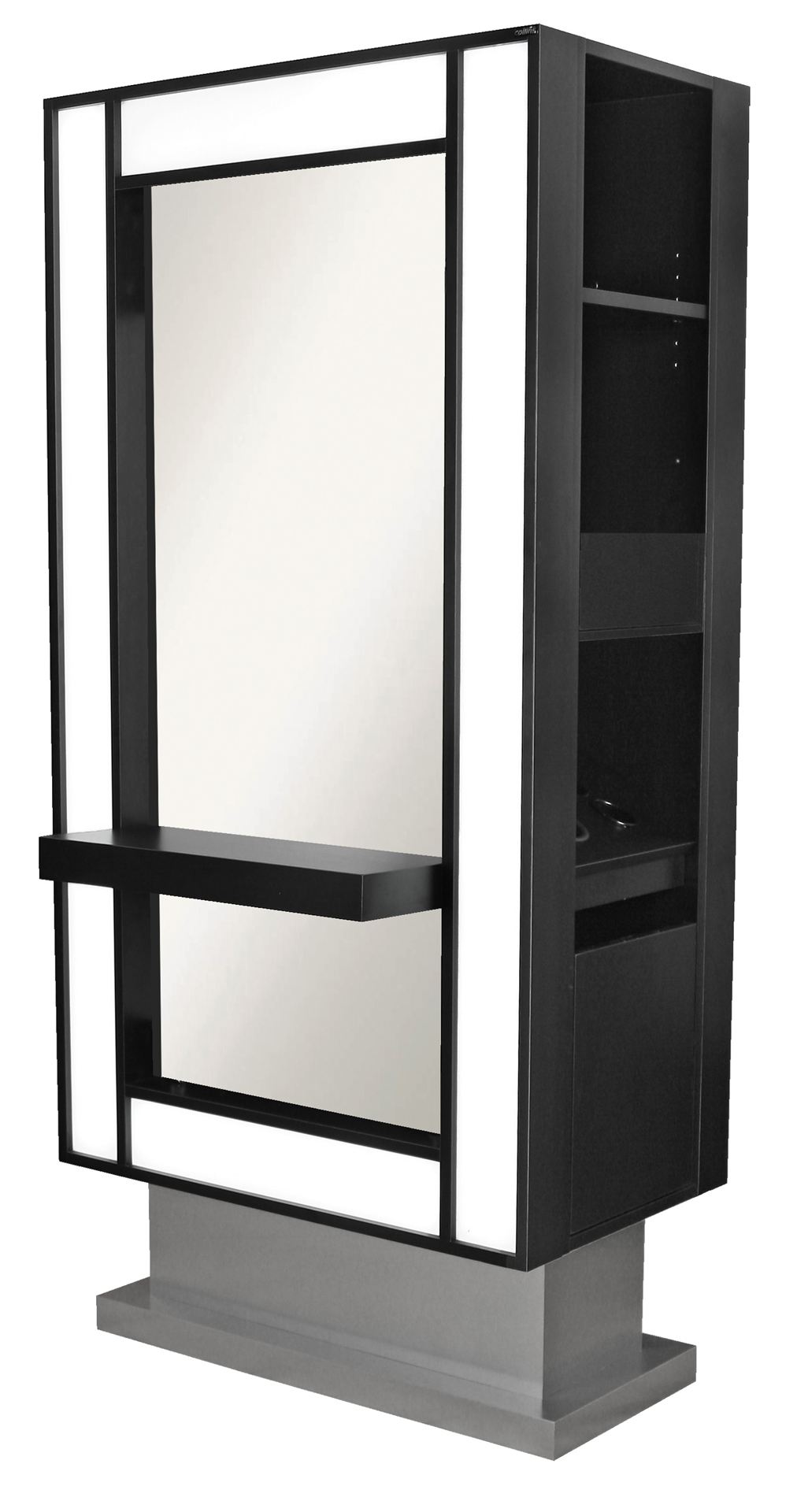 6673-36 BOXY Styling Station With LED Mirror