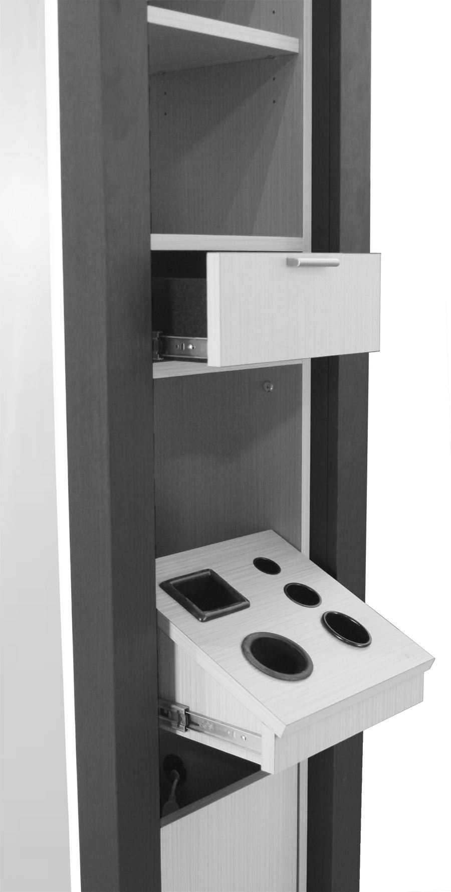 6644-32 LED Mirror Panel Styling Station - Image 2