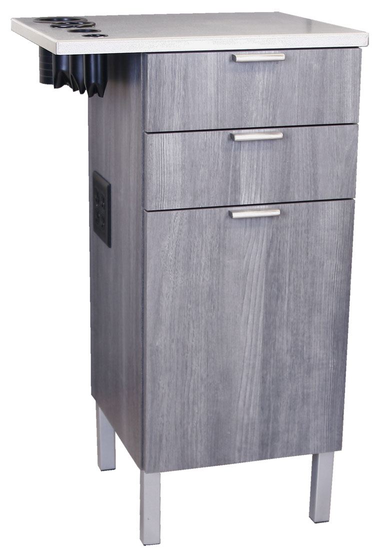6642-21 Stainless Steel Top Styling Cabinet