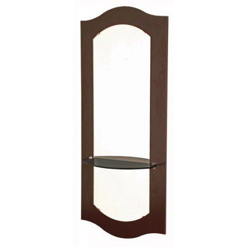 3356-36 Wall Mounted Mirror Panel Plus Ledge
