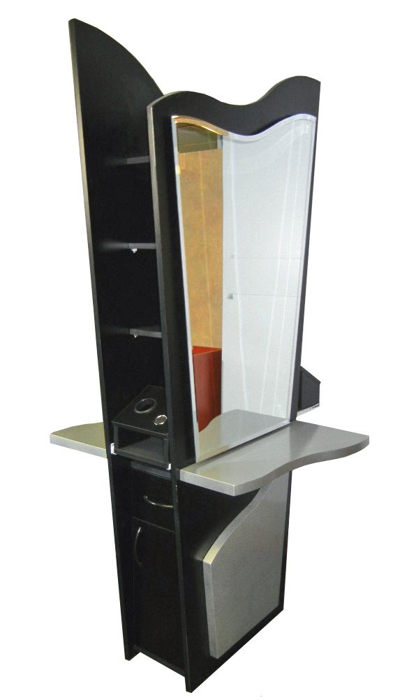 1 Pc DM001-2 Person Free-Standing Island Hair Station