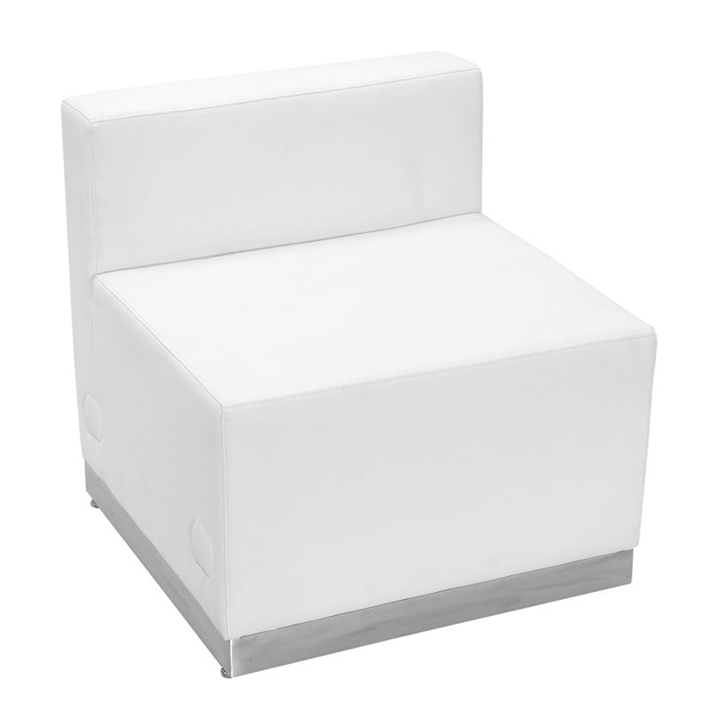 Commercial White Single Waiting Sofa Free Delivery