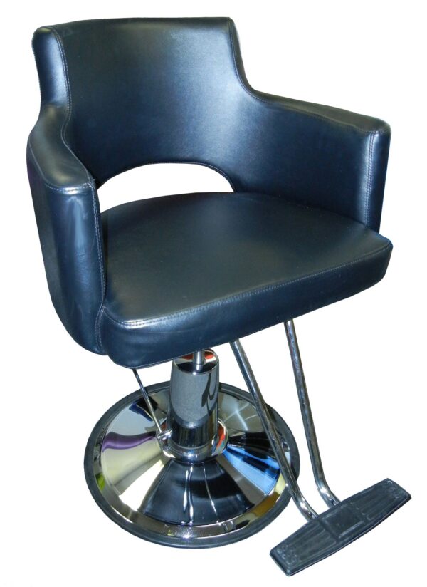 Star Maker Black Hair Styling Chair