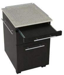 Touch America 41058-2 Pedicure Trolley In Dark Wenge Color - Image 3