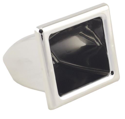 119C Plastic Chrome Clipper Pocket Insert