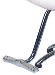 F12 Italica Swan Style Chrome Footrest