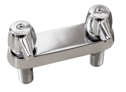 555 Chrome 2 Handled Faucet Shampoo Bowls 4 Inches on Center