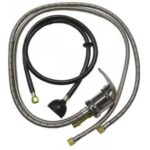 UPC Coded Standard 604 Faucet & 704 Black Sprayer Hose $0.00