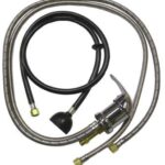 UPC Coded Standard 604 Faucet & 704 Black Sprayer Hose $0.00